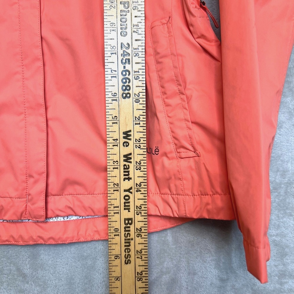 LOLE CUMULUS Hooded Rain Jacket Womens sz M Salmon - Picture 6 of 9
